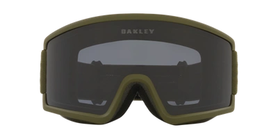 Oakley Unisex Sunglasses Oo7120 Target Line L Snow Goggles In Dark Grey
