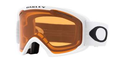 Oakley Matte White Acetate Sunglasses In Orange