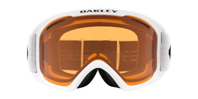 Oakley Matte White Acetate Sunglasses In Orange