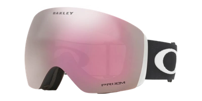 Shop Oakley Unisex Sunglass Oo7050 Flight Deck™ L Snow Goggles In Prizm Snow Hi Pink