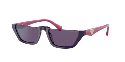 Shop Emporio Armani Woman Sunglasses Ea4174 In Violet