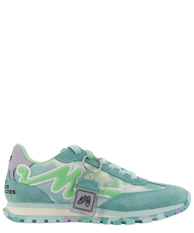 Shop Marc Jacobs "the Jogger" Sneakers In Green
