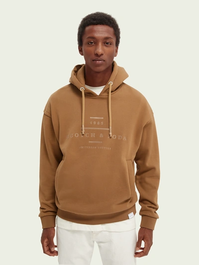 Scotch and soda hoodie beige sale