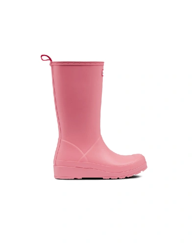 Shop Hunter Women's Play Tall Rain Boots In Pink