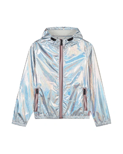 Shop Hunter Kids Nebula Lightweight Packable Jacket In Grey