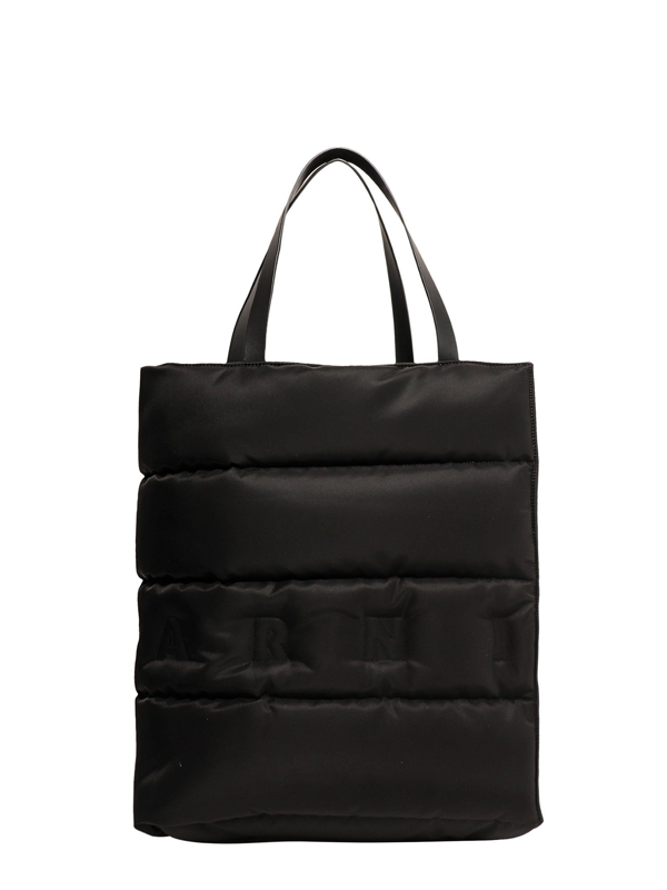 Marni panelled tote bag - Grey