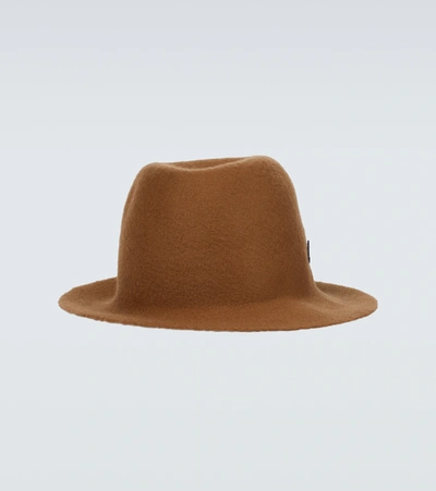 Shop Junya Watanabe Muehlbauer Wool-felt Hat In Brown