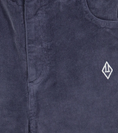 The Animals Observatory Stretch-cotton Corduroy Pants In Blue