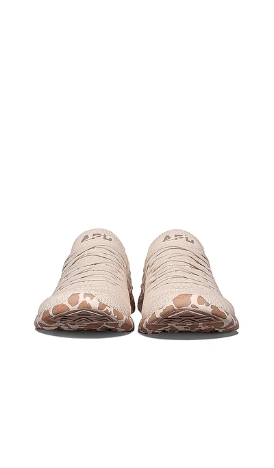 Shop Apl Athletic Propulsion Labs Techloom Wave Sneaker In Warm Silk & Leopard