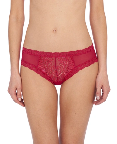 Shop Natori Feathers Hipster Panty In Chili