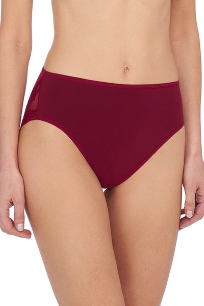 Shop Natori Intimates Bliss Perfection French Cut Brief Panty In Currant