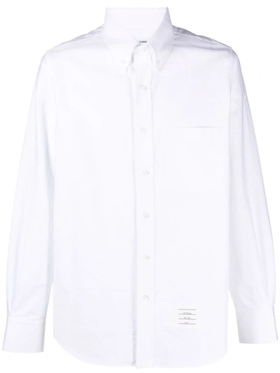 Thom Browne Classic Oxford Shirt In White