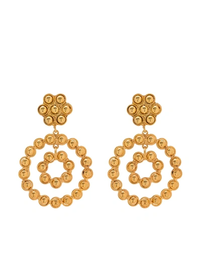 Sylvia Toledano Women's Flower Candies 22k Gold-plated Earrings In Gold