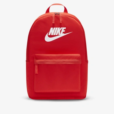 Shop Nike Unisex Heritage Backpack (25l) In Red