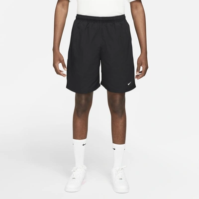 Shop Nike Unisex Swoosh Shorts In Black