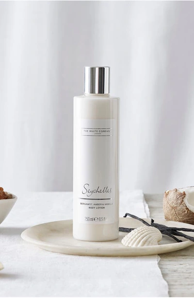 Shop The White Company Seychelles Body Lotion In White