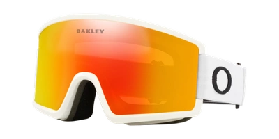 Oakley Mann Target Line L Snow Goggles In Fire Iridium