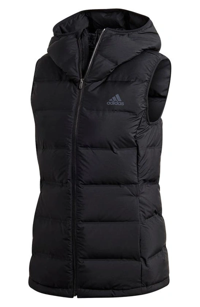 Adidas Originals Helionic Down Vest In Black | ModeSens