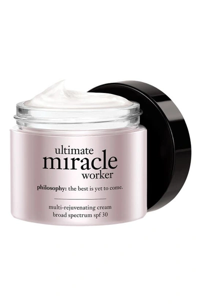 Shop Philosophy Ultimate Miracle Worker Multi-rejuvenating Cream Broad Spectrum Spf 30, 2 oz