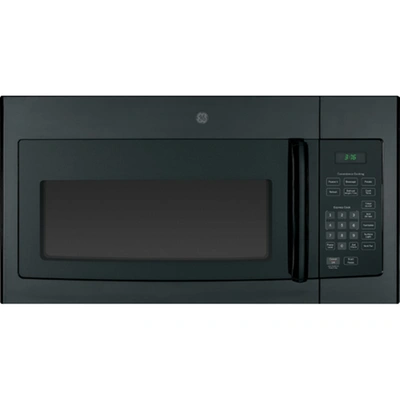 Shop Ge 1.6 Cu. Ft. 1000w Black Over-the-ran Microwave