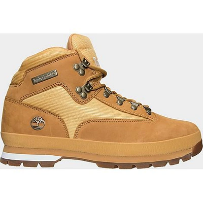 Shop Timberland Men's Euro Hiker Boots In Wheat