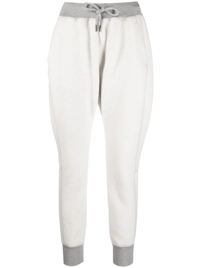 Dsquared2 Cotton Jersey Jogging Pants In Grau