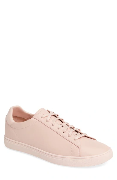 Shop Clae Bradley Sneaker In Pink Oiled Leather