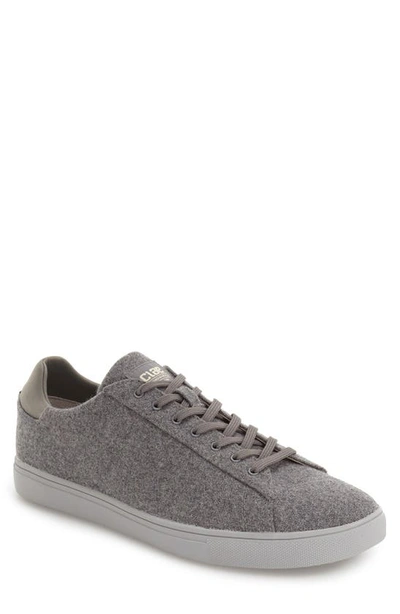 Shop Clae Bradley Sneaker In Charcoal Wool