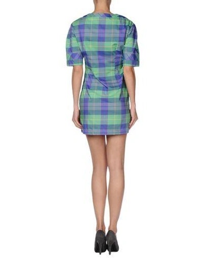 Shop Love Moschino Short Dress In Green
