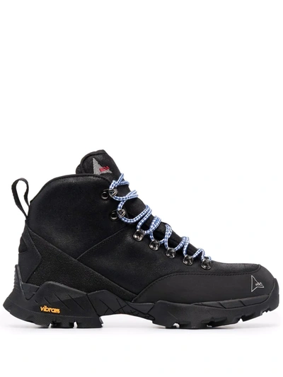 Shop Roa Andreas Lace-up Hiking Boots In Black