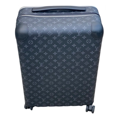 Cloth travel bag Louis Vuitton Blue in Fabric - 26102449