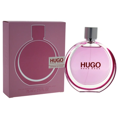 Shop Hugo Boss Hugo Extreme /  Edp Spray 2.5 oz (75 Ml) (w) In Black