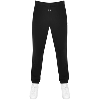 Shop Fred Perry Loopback Jogging Bottoms Black