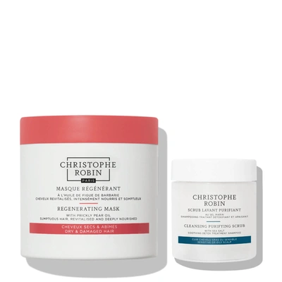 Shop Christophe Robin Detox & Regenerate Duo (worth $88)