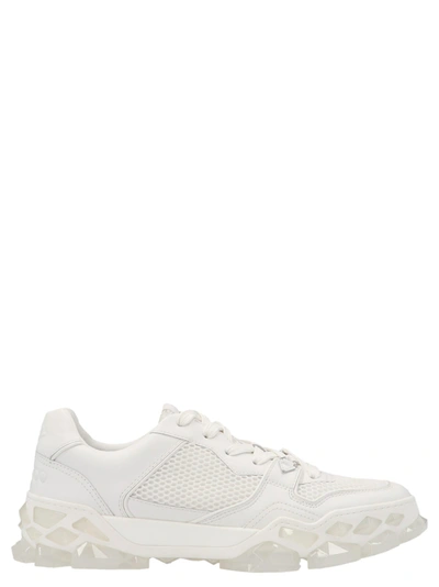 Shop Jimmy Choo Diamon X Trainer Shoes In White