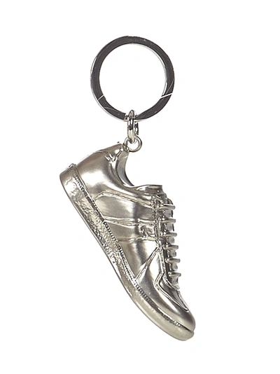 Shop Maison Margiela Keychains Silver