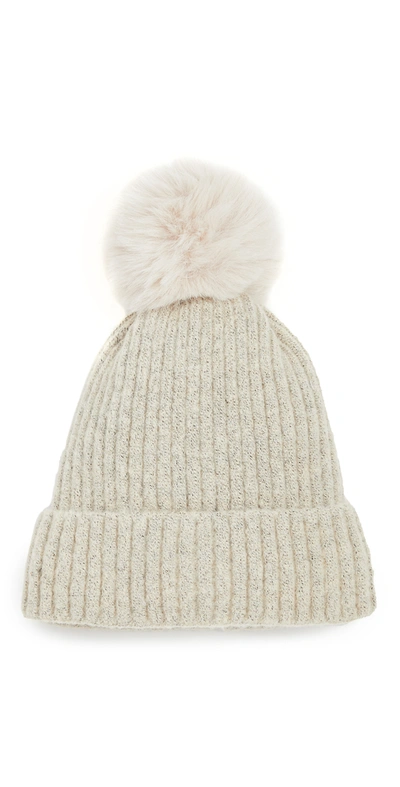 Hat Attack Rib Lined Pom Hat