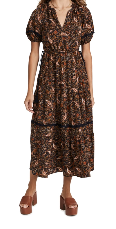 Moon River Paisley Dress | ModeSens