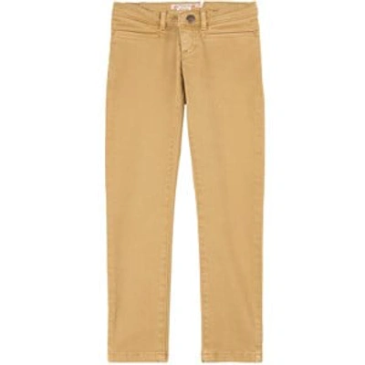 Shop Bonpoint Brown Twiggy Pants In Yellow