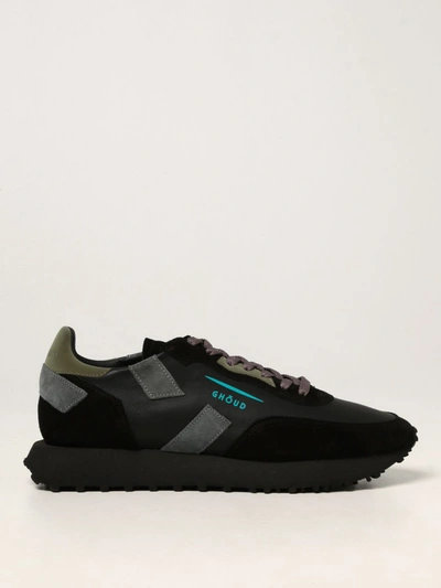 Shop Ghoud Sneakers Rush  Sneakers In Suede And Leather In Black
