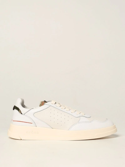 Shop Ghoud Sneakers Tweener  Sneakers In Leather In White