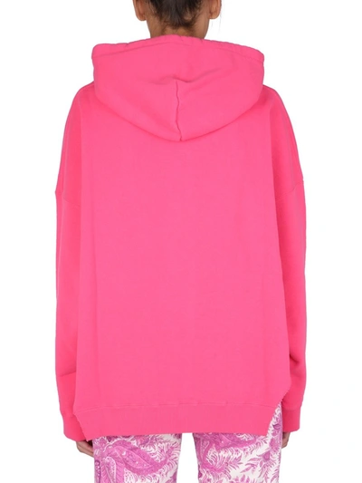 Shop Etro Pegaso Sweatshirt In Pink