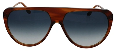 Shop Victoria Beckham Vb600s 223 Flattop Sunglasses In Blue