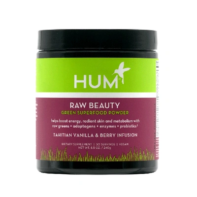 Shop Hum Nutrition Raw Beauty Green Superfood Powder - Tahitian Vanilla Berry