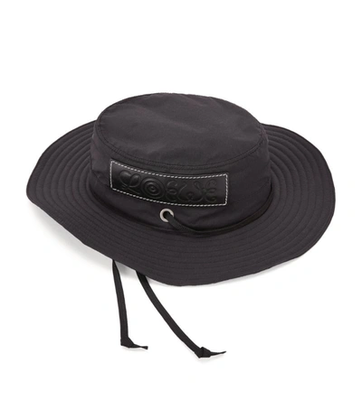 Shop Loewe Explorer Hat In Black