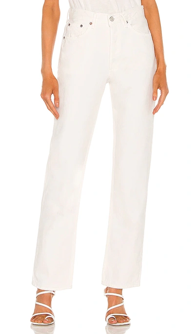 Agolde Lana Straight In White
