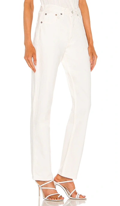 Shop Agolde Lana Straight In White