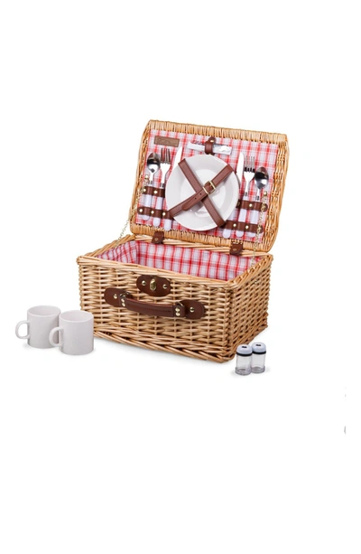 Picnic Time Catalina Picnic Basket In Red