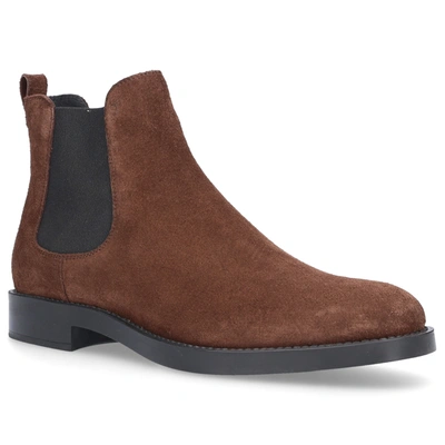 Shop Tod's Ankle Boots Brown W60c