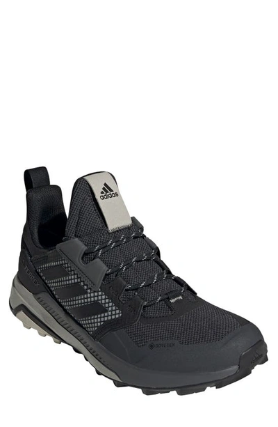 Shop Adidas Originals Terrex Trailmaker Gore-tex Waterproof Hiking Shoe In Core Black/ Core Black/ Alumin